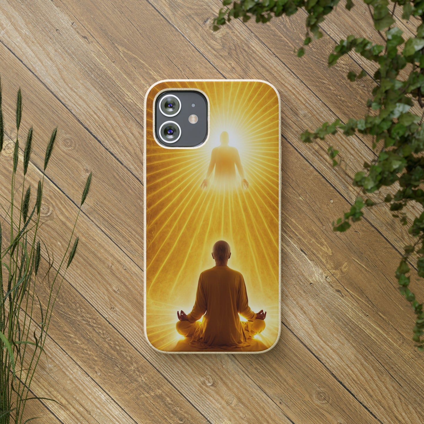 Meditative Monk Biodegradable Case