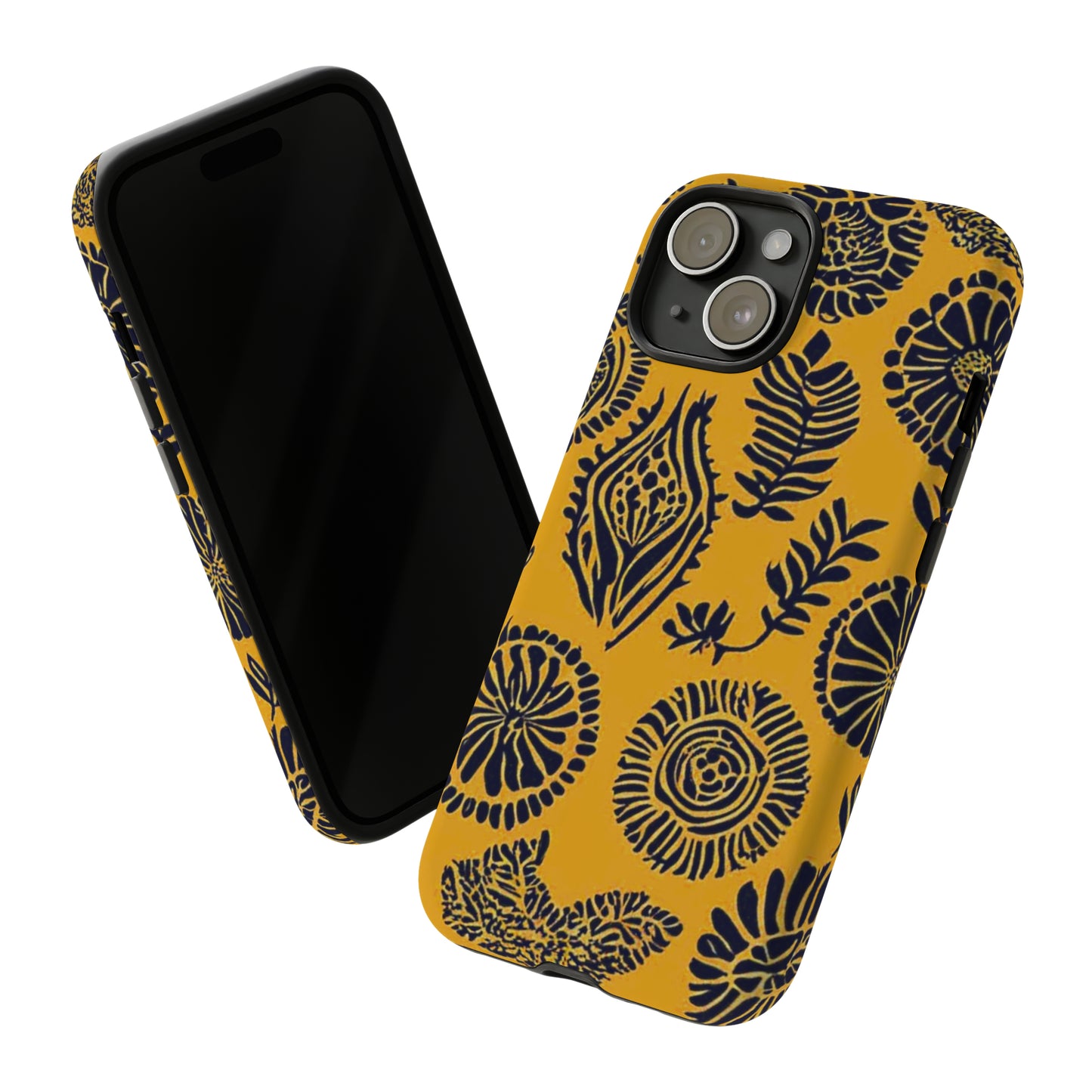 Yellow Pattern Tough Case