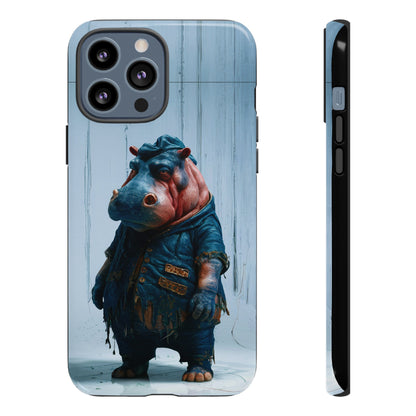 Tired Hippo Tough Case