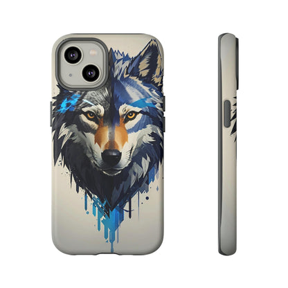 Blue wolf Tough Case