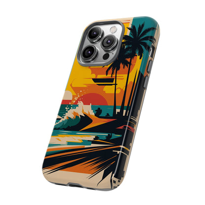 Beach Art Mural Tough Case - Colorwink