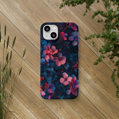 Beautiful Flowers Biodegradable Case