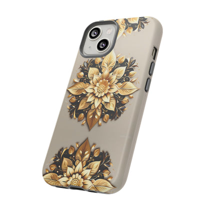 Golden Flower Tough Case