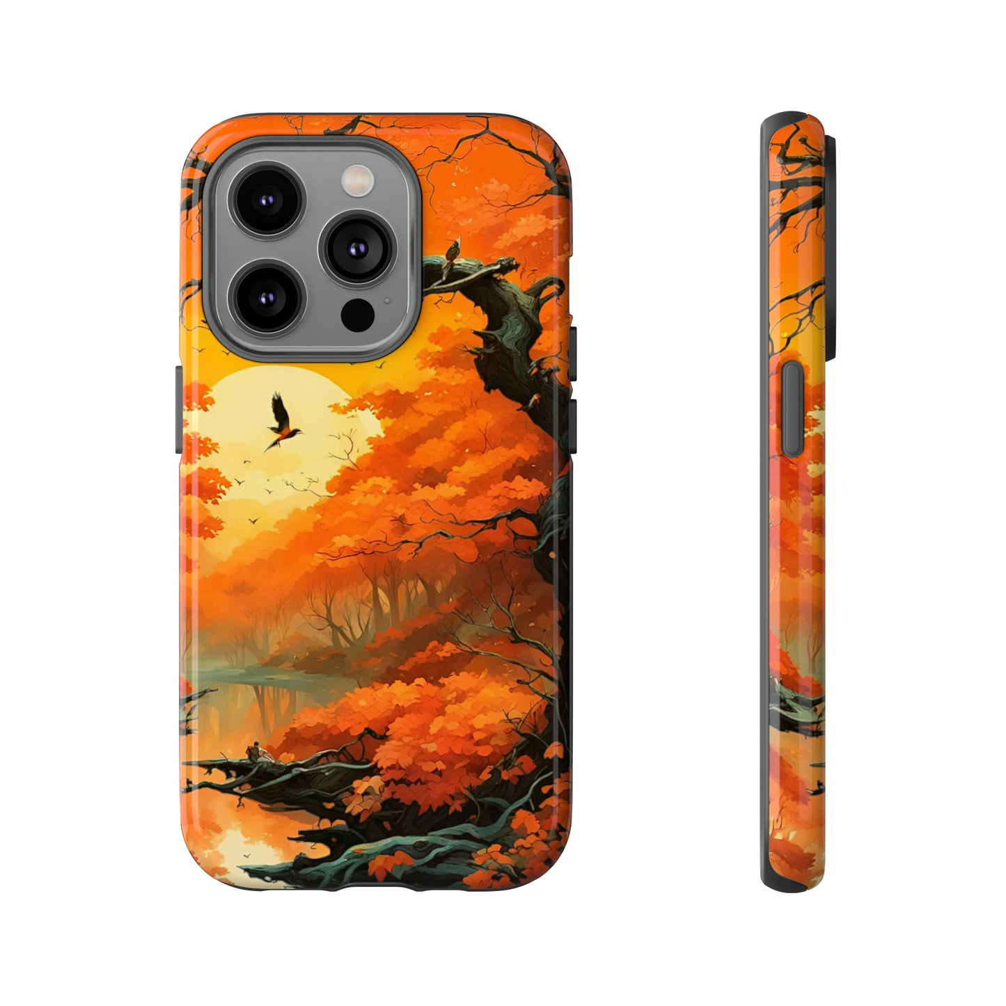 Sunset Tree Tough Case