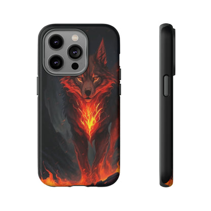 Red Glowing Fox  Tough Case