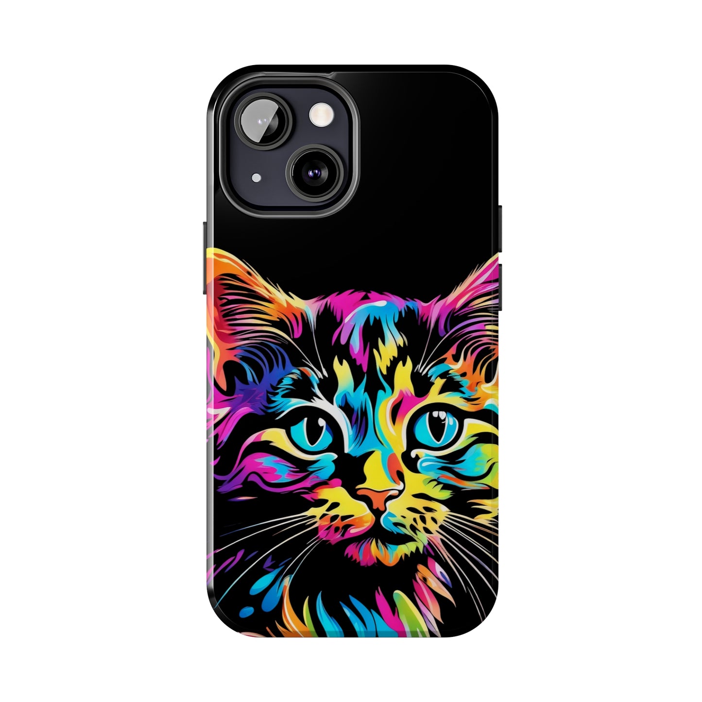 Psychedelic Cat Tough Case