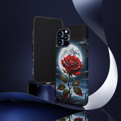 Moonlit Rose Tough Case