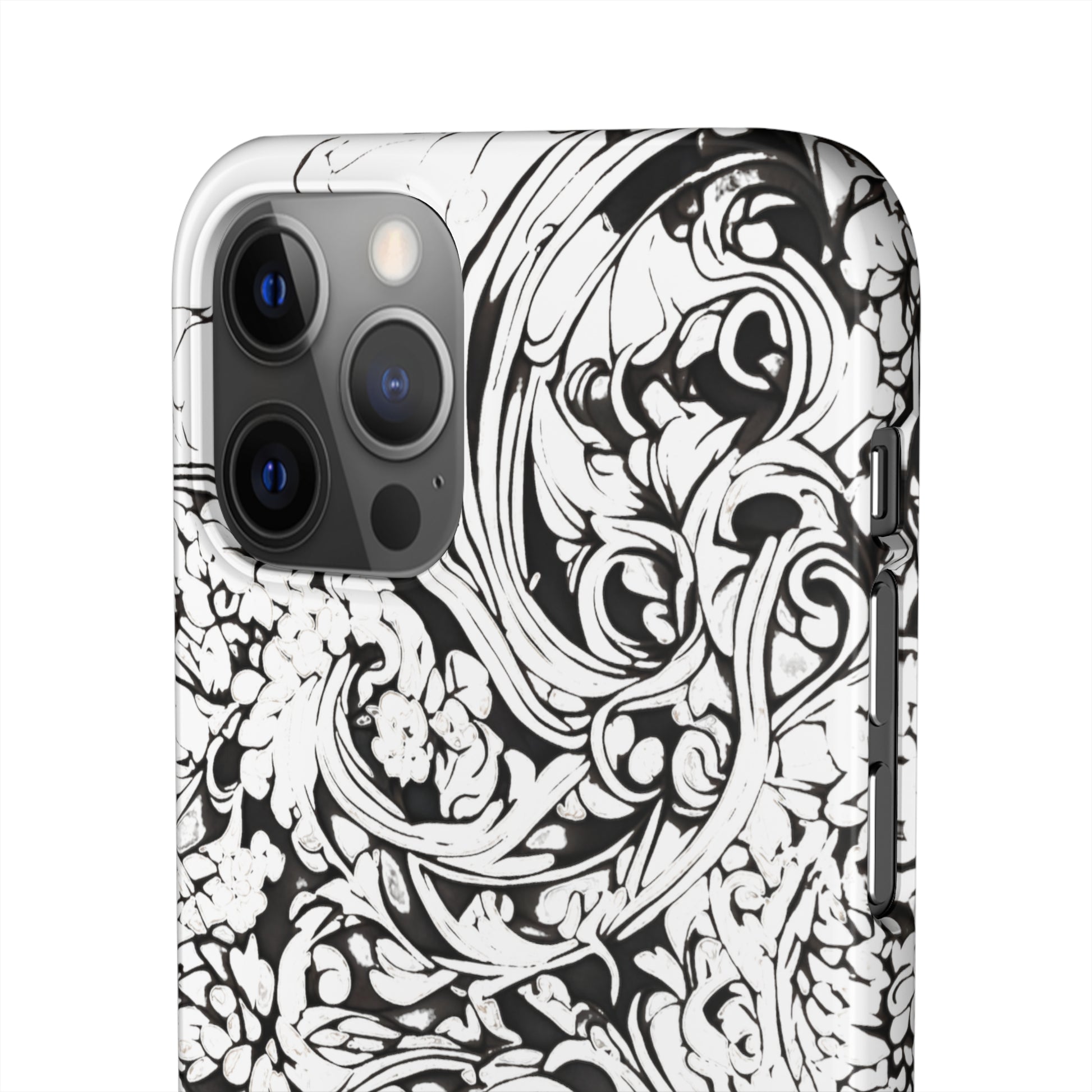 Floral Tattoo Snap Case - Colorwink