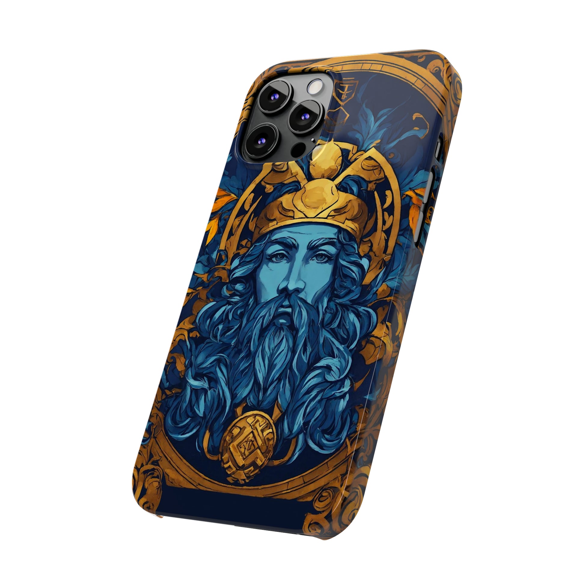 Greek God Slim Phone Case - Colorwink