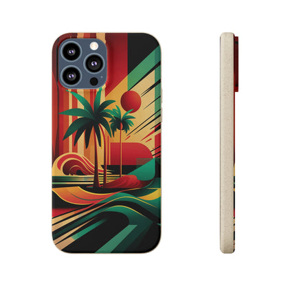 Beach Painting Biodegradable Case