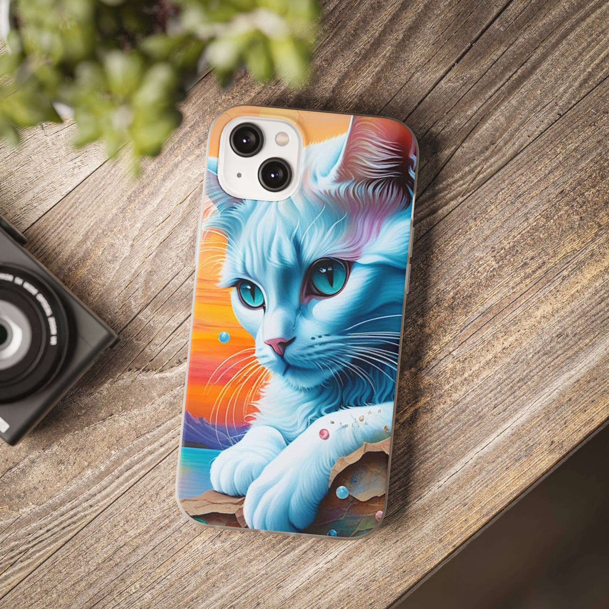 Cute Cat Flexi Case - Colorwink