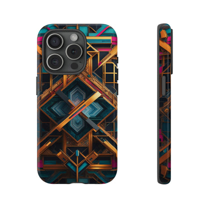 Abstract Tesseract Tough Case