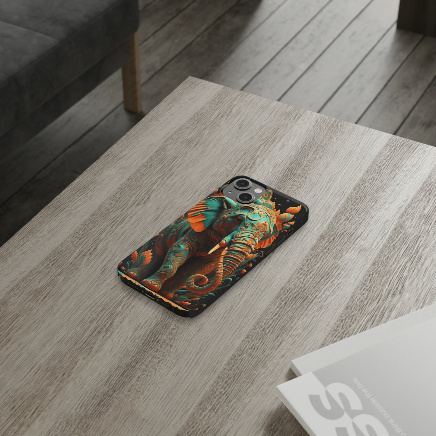 Elephant Slim Phone Case - Colorwink