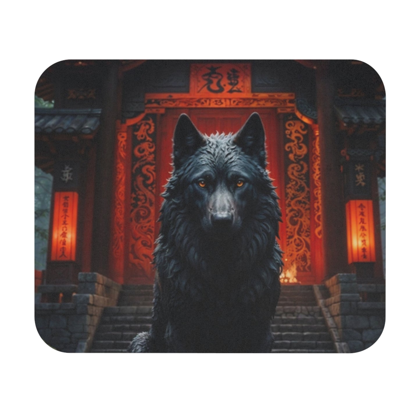 Demon Fox Mouse Pad