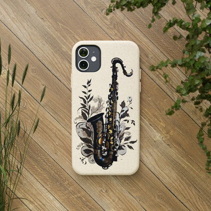 Saxophone Vibes Biodegradable Case