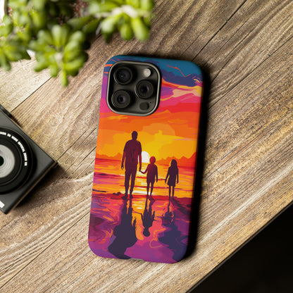 Family Sunset Tough Case