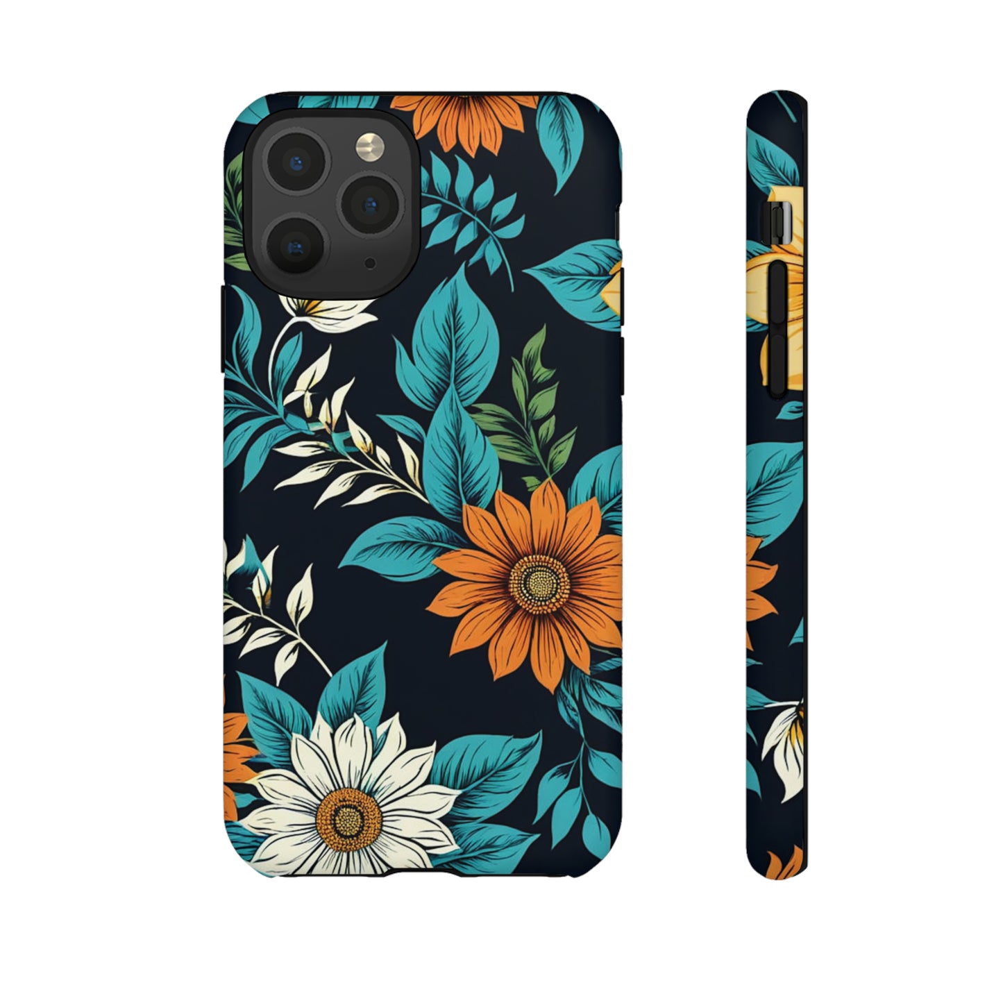 Flower Designs Pattern Tough Case