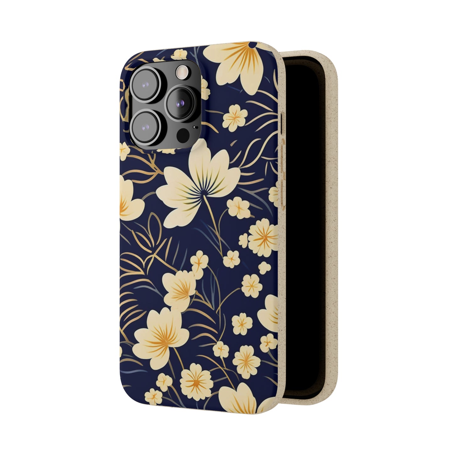 Flower Paint Biodegradable Case