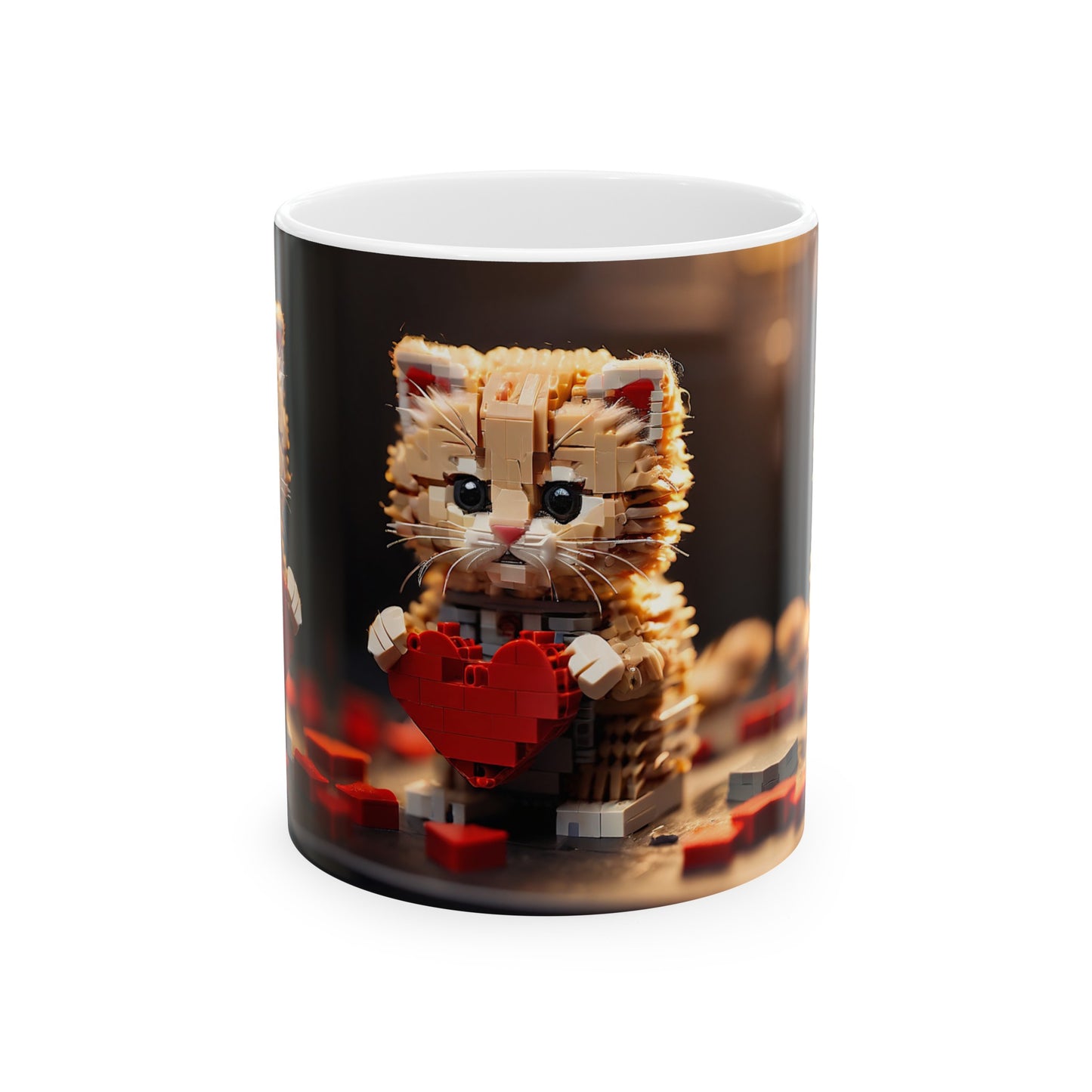 Lego Kitty Coffee Mug