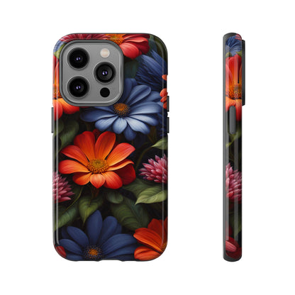 Flame Flowers Tough Case