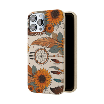 Floral Art Biodegradable Case