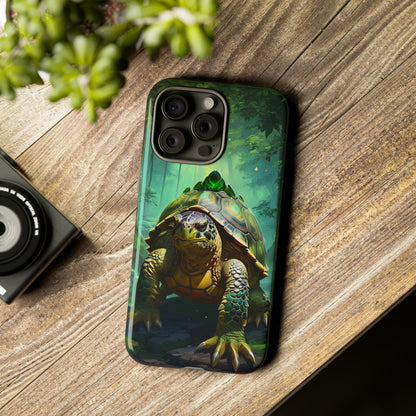 Vibrant Green Turtle Tough Case