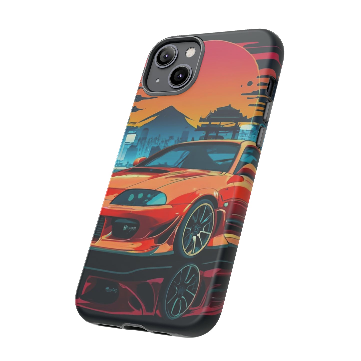 Anime Neon Car Tough Case