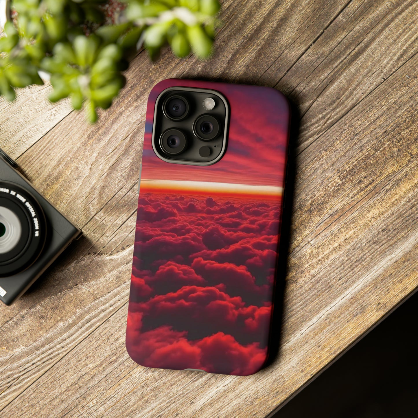 Red Clouds Tough Case