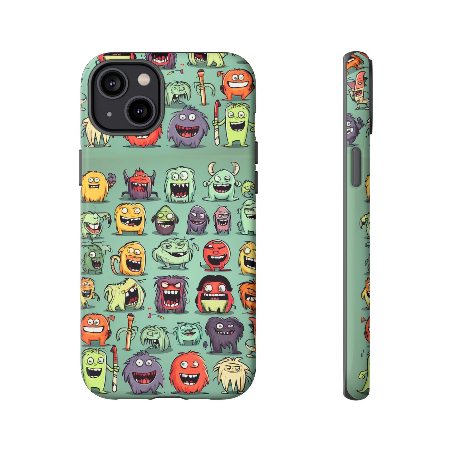 Monsters Stickers Tough Case