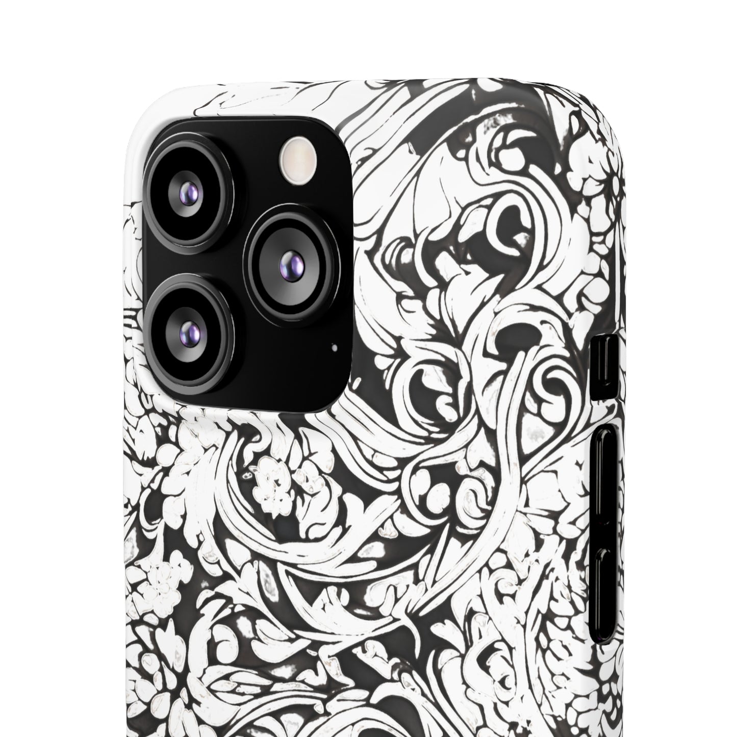 Floral Tattoo Snap Case - Colorwink