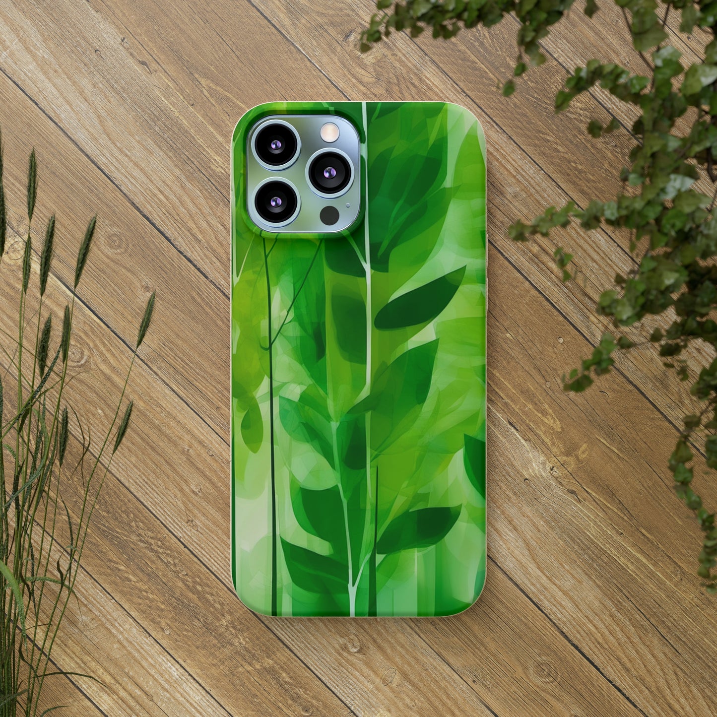 Leafy Elegance Biodegradable Case