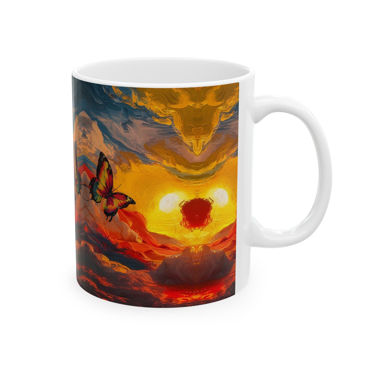 Butterfly Art Coffee Mug