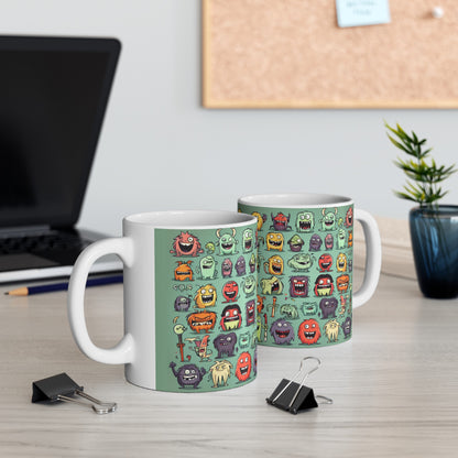 Friendly Monsters Coffee Mug