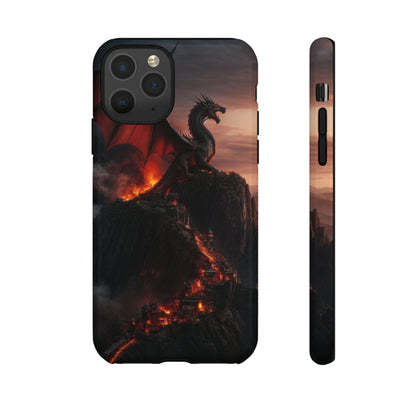 Dragon on mountain Tough Case