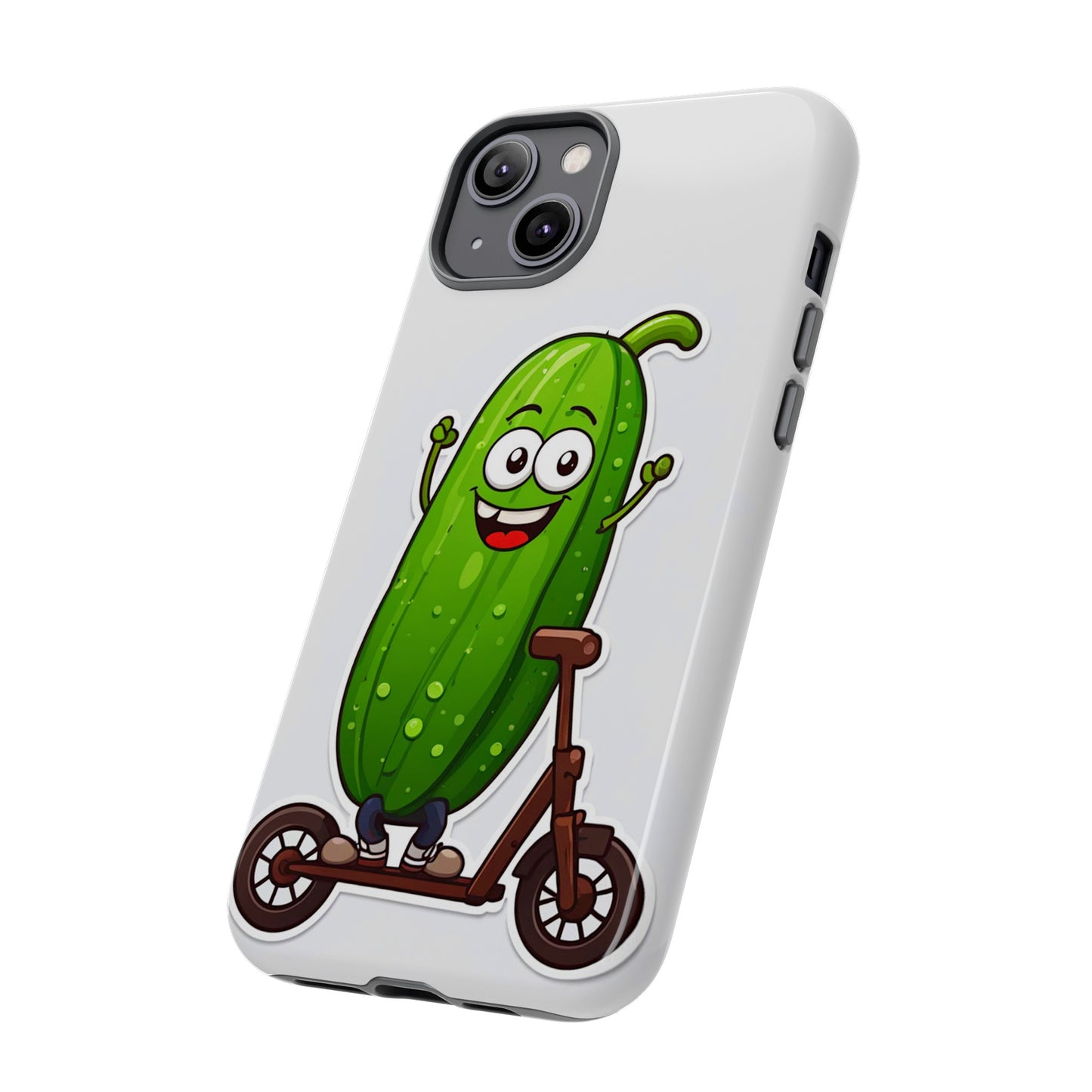 Cucumber on Scooter Tough Case