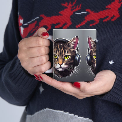 Chilling Kitty Coffee Mug