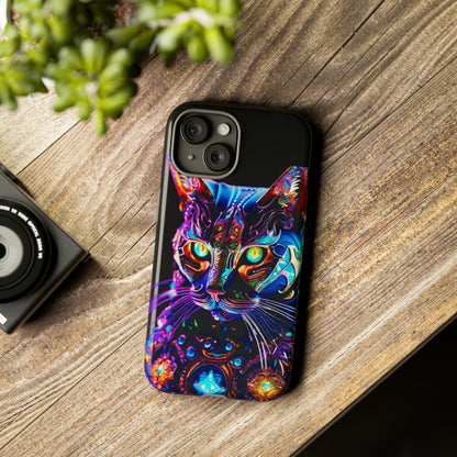 Psychedelic CAT Tough Case