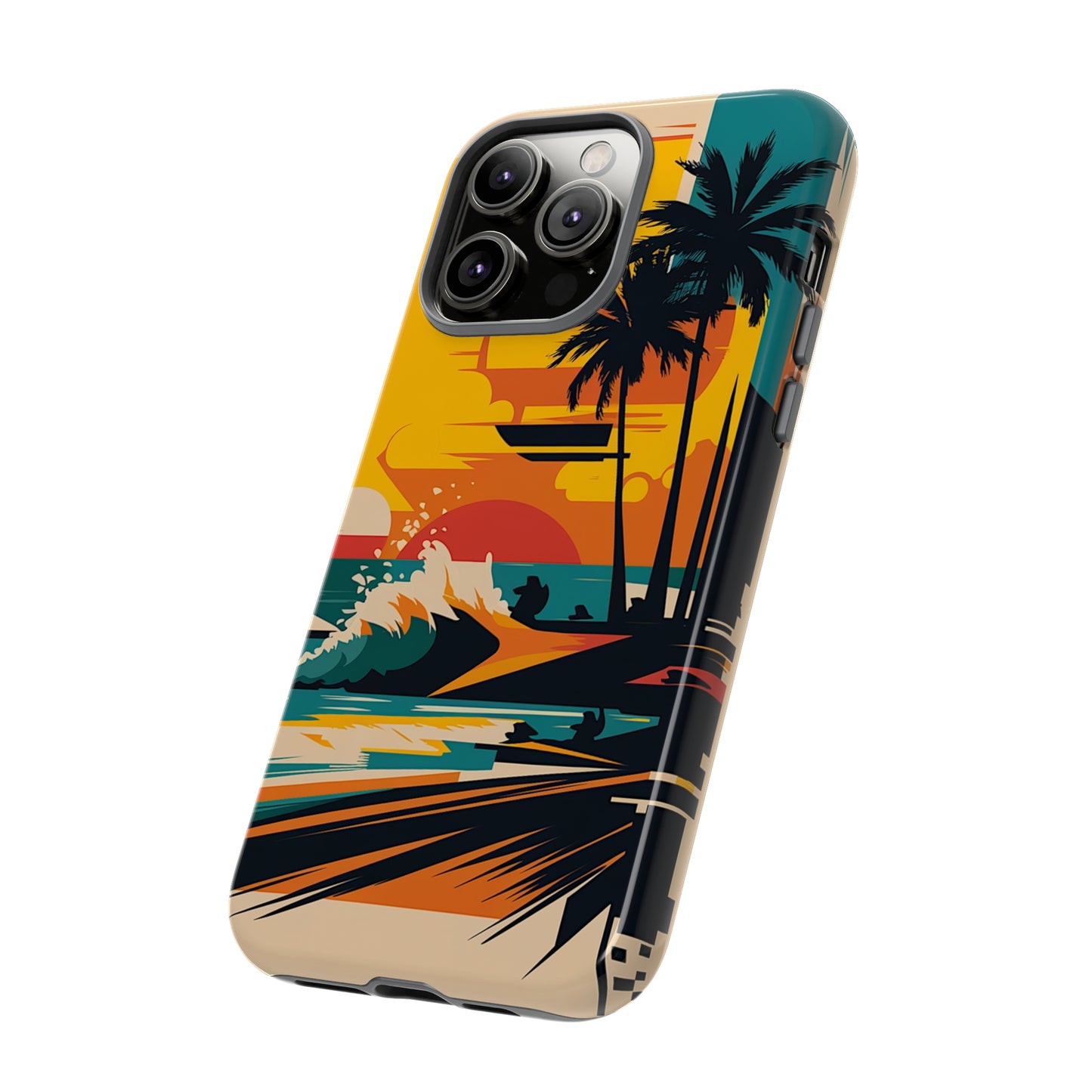 Beach Art Mural Tough Case - Colorwink