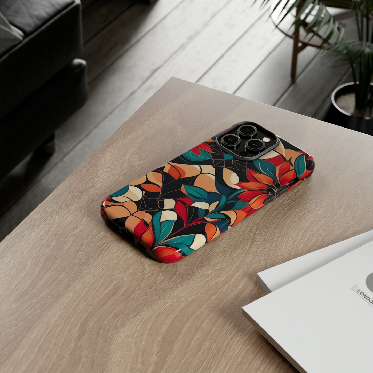 Flower Pattern Art Design Tough Case