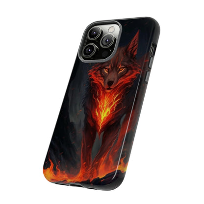 Red Glowing Fox  Tough Case