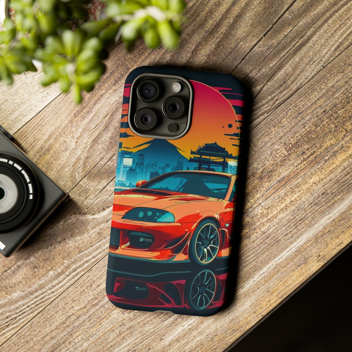 Anime Neon Car Tough Case