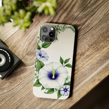 Morning Glory Slim Phone Case - Colorwink