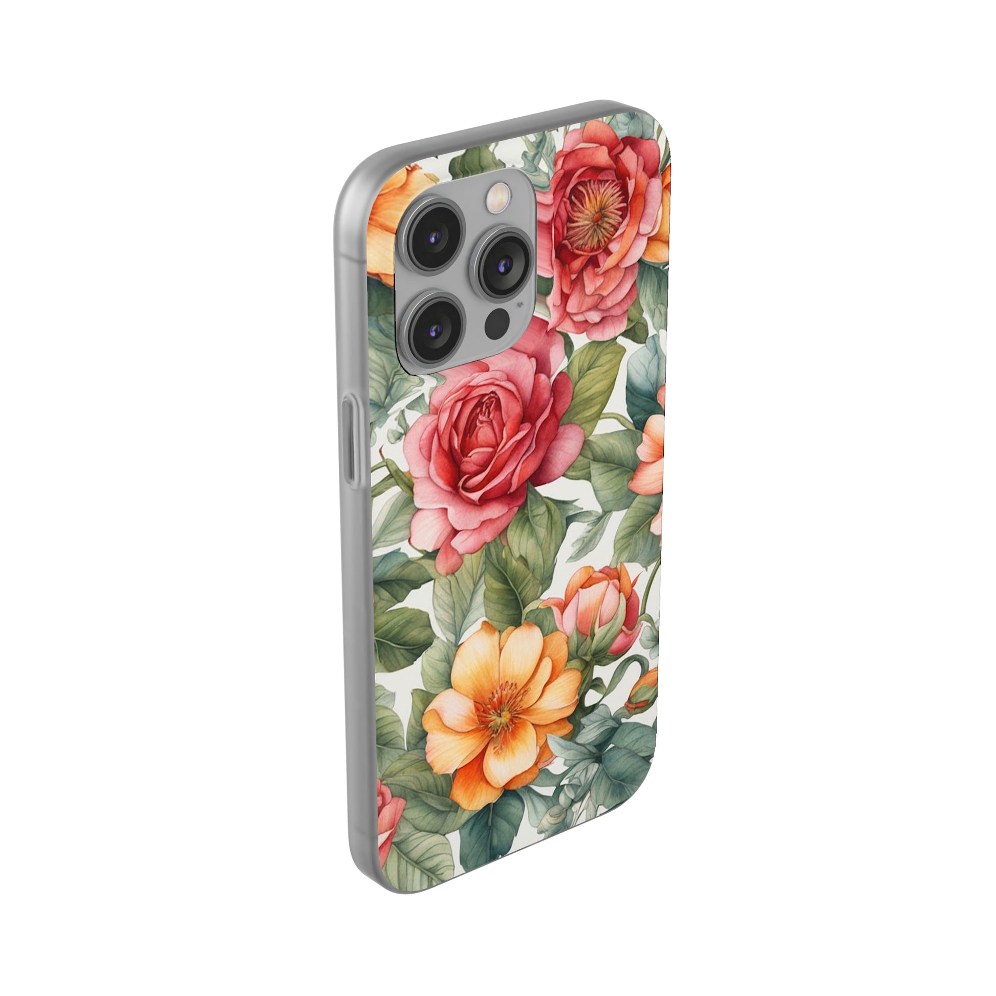 Flower Form Art Flexi Case - Colorwink