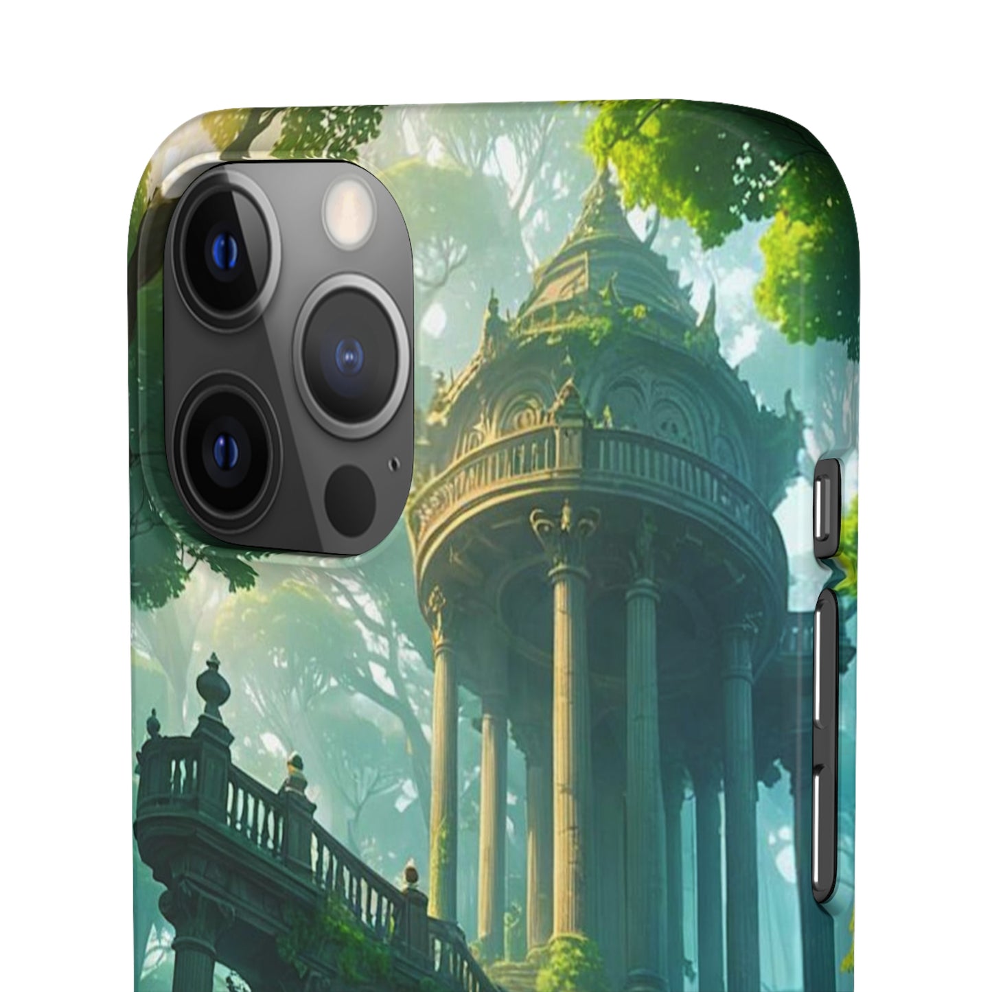 Green Castle Snap Case - Colorwink