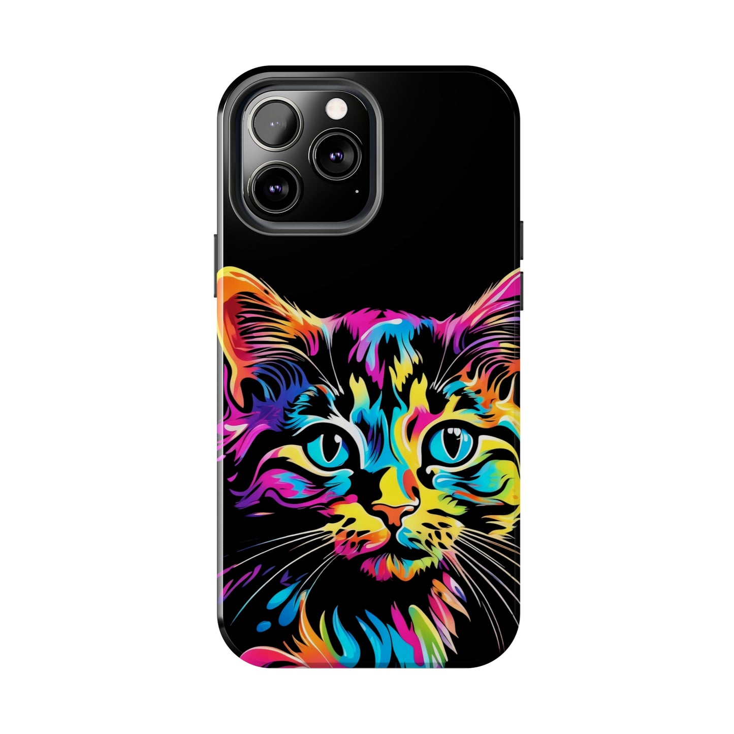 Psychedelic Cat Tough Case