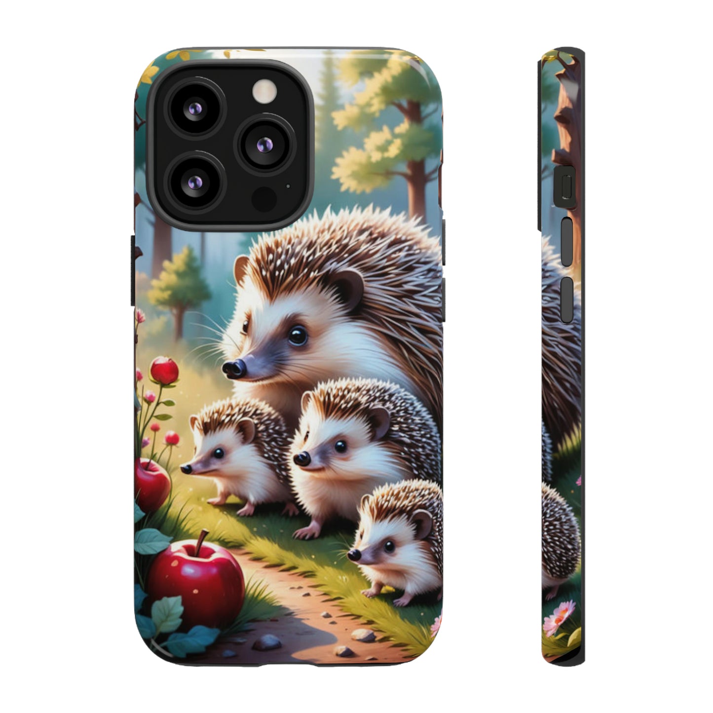 Adorable Hedgehog Family  Tough Case