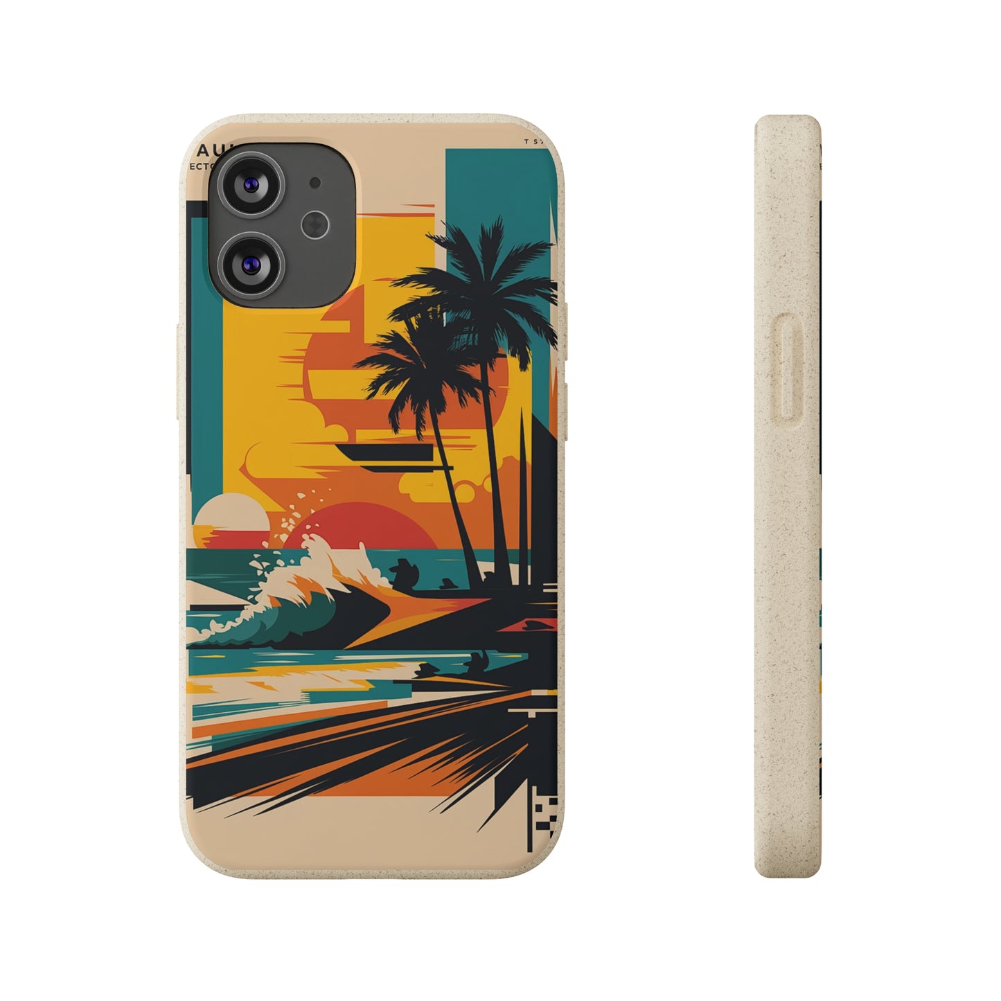 Sunset Mural Biodegradable Case