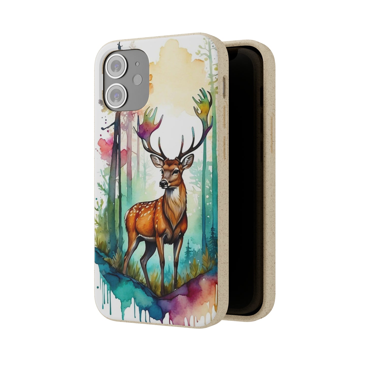 Forest Majesty Deer Biodegradable Case