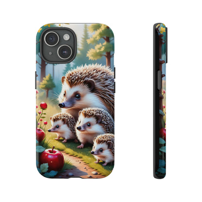 Adorable Hedgehog Family  Tough Case