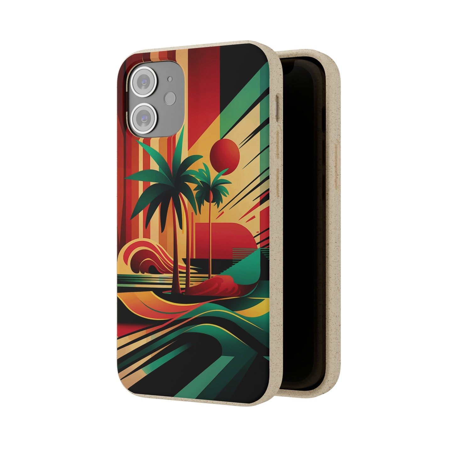 Beach Painting Biodegradable Case